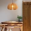 Dining Tea Room Wooden Lantern Chandelier Living Room Bedroom Kitchen Decoration Ceiling Hanging Lamp Chinese Bamboo Lamp
