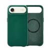 Genuine Leather Phone Case IPhone 17 Magnetic Full Body Protection Premium Business Style