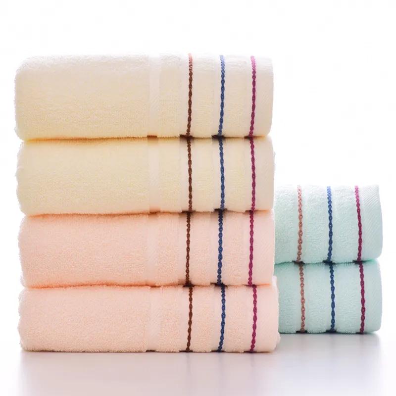 35*75cm Face Towel Adult Soft Terry Absorbent Quick Drying Body Hand Hair Bath Towels Washbasin Facecloth Bathroom