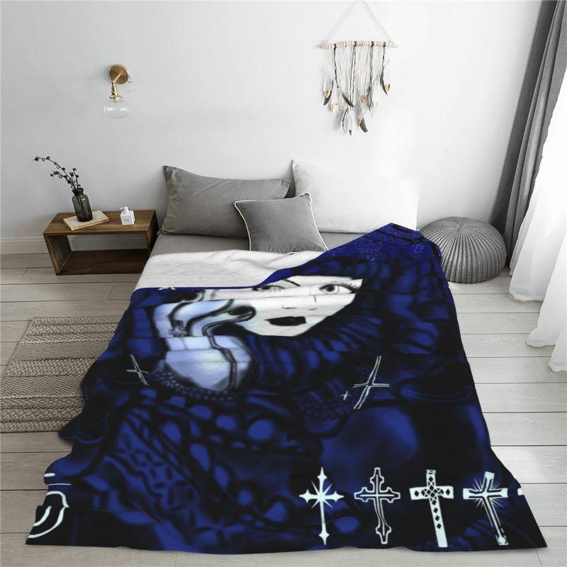 Custom Malice Mize Blanket 3D Print Soft Flannel Fleece Warm Symphonic Rock Band Throw Blankets Office Bedroom Couch Bedspreads
