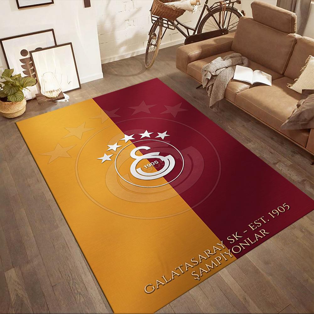 Galatasaray 176 Carpet Suitable for Decorate Room Dormitory Dining Room Outdoor Anti-slip Rug Anime Office Decor