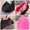 Fujin 6.5cm Genuine Leather Women Casual Shoes Platform Wedge Women Fashion Sneakers Chunky Shoes Summer Vulcanize Skateboard