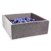 Dry Ball Pit 600 Pieces 110x110x40 Velvet Lilac: Transparent, Heather, Purple, Gray