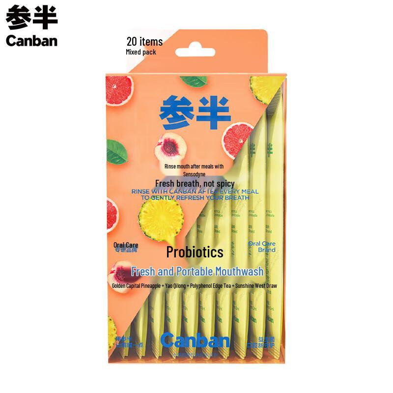 

Semiblend Probiotic Mouthwash Mixed Fruit Flavor