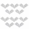 20PCS 4 Pin LED Strip Connector 10mm LED Strip Adapter Light Strip Adapter  Corner Connection