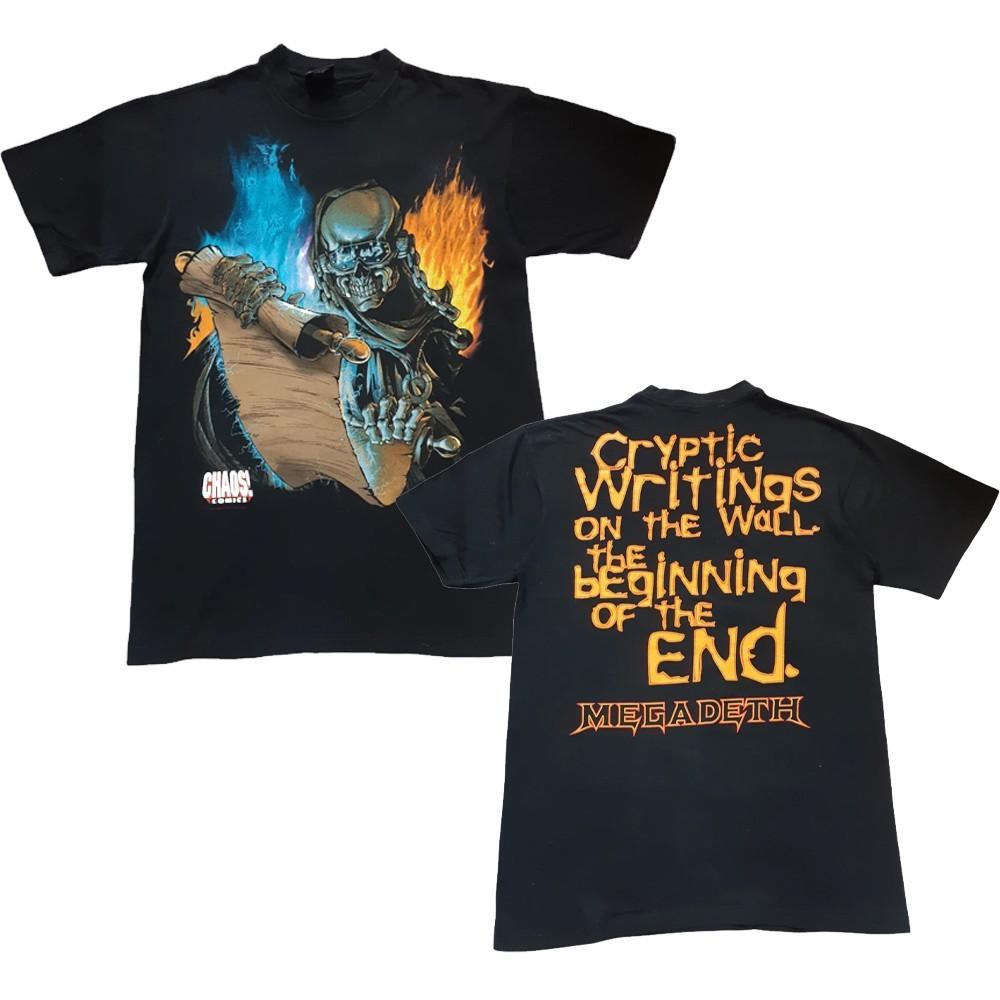 New .Megadeth Chaos 1997 reprint MenBlack S-235XL Tee20D900 Unisex T-Shirt XXXXL