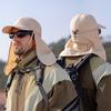 Fishing Hat with Shawl Design Wide Brim Sun Protection Baseball Cap Adjustable Head Circumference Outdoor Hiking Sun Hat