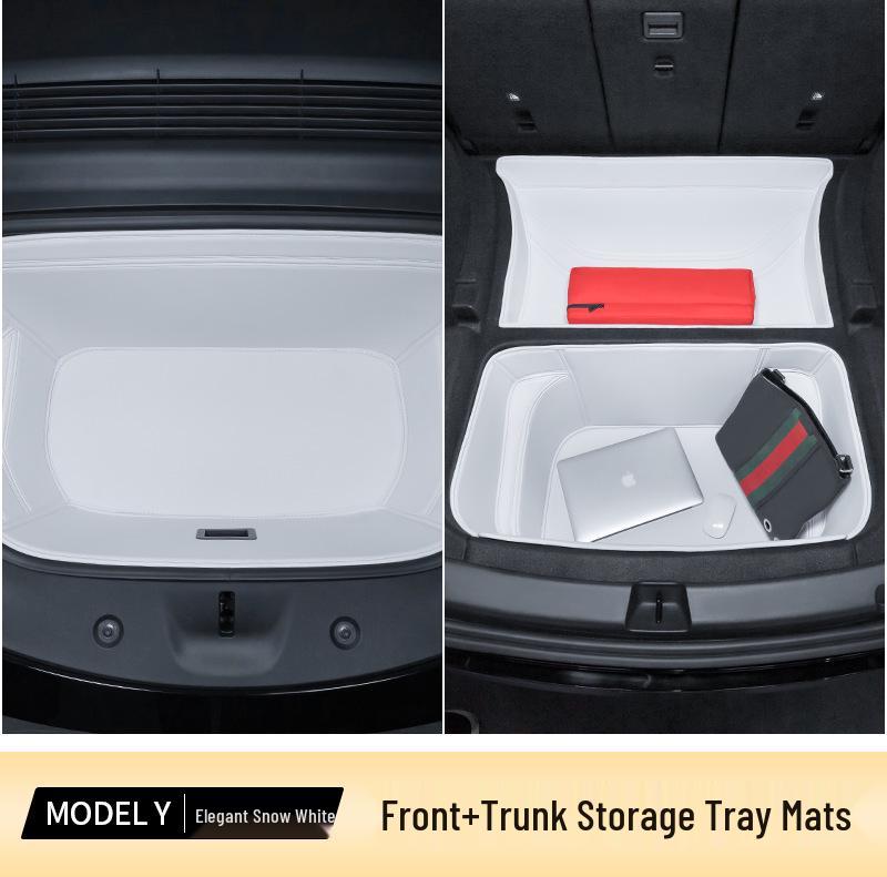 Tesla Model 3/Y Full Coverage Trunk and Frunk Mat