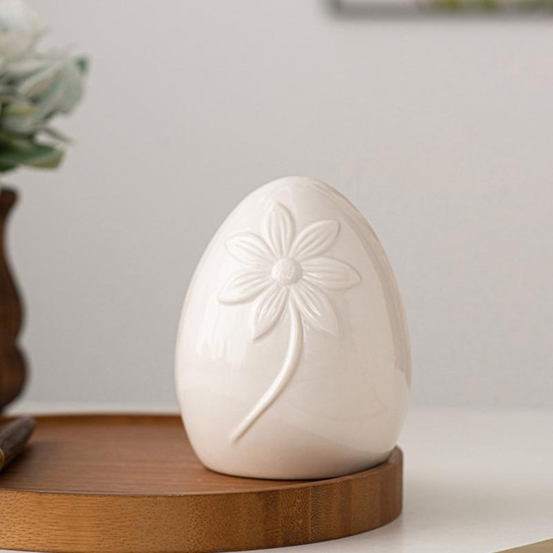 Uova di Pasqua in Ceramica Ornamento Perfetto per l'Ambientazione del Festival Intramontabili Centrotavola Decorazioni Artistiche per la Casa