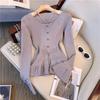 Spring 2026 Women's Halter Neck Long Sleeve Stylish Top