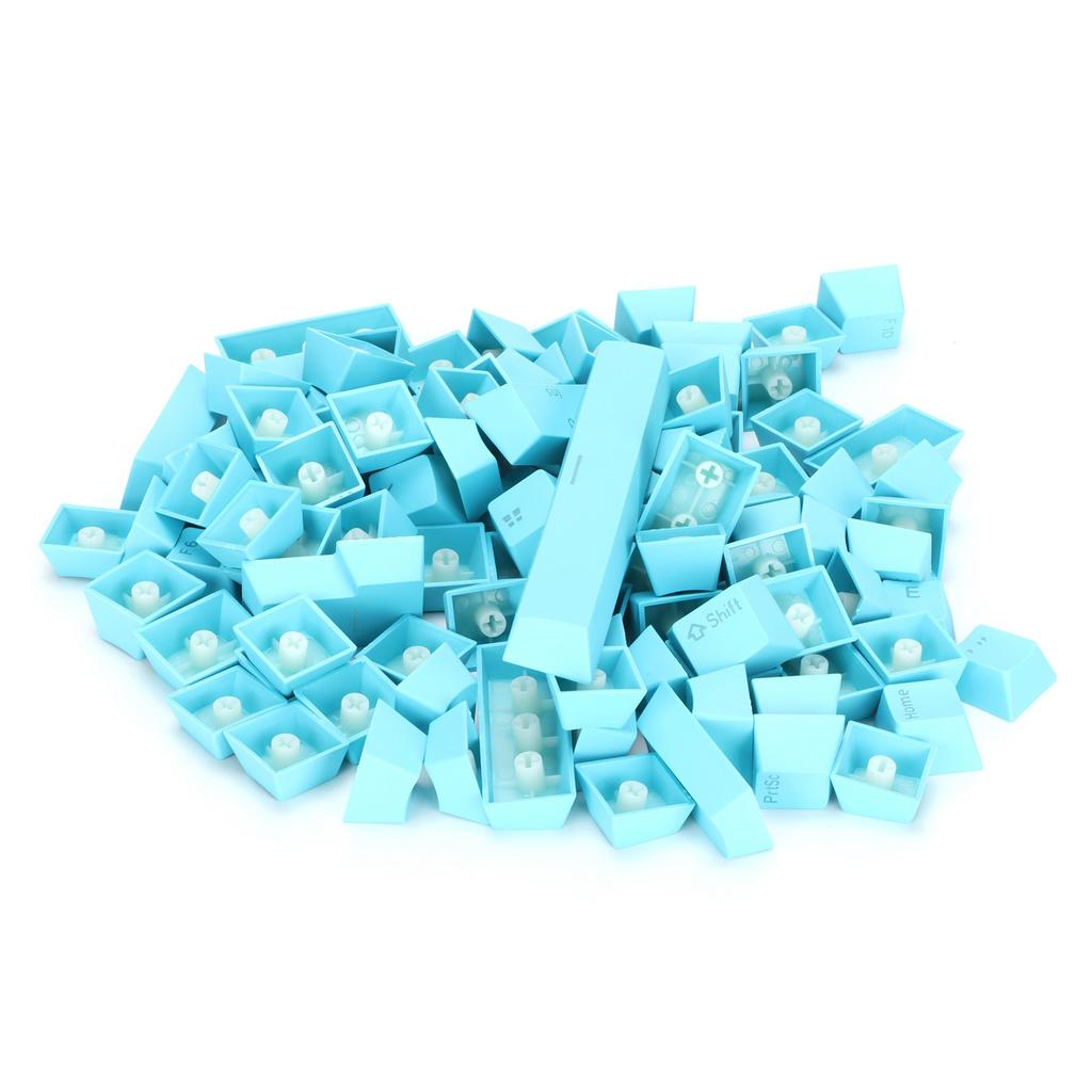 PBT Keycaps Ergonomic Design Oil Resistant Colorful 108 Key Video Game Keycap for Mechanical Keyboard