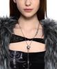Sentiments No.479 [Silver] Star Code Lock Mix Chain Necklace