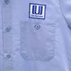RED KAP Short sleeve Work shirt S Blue purple Men's Used