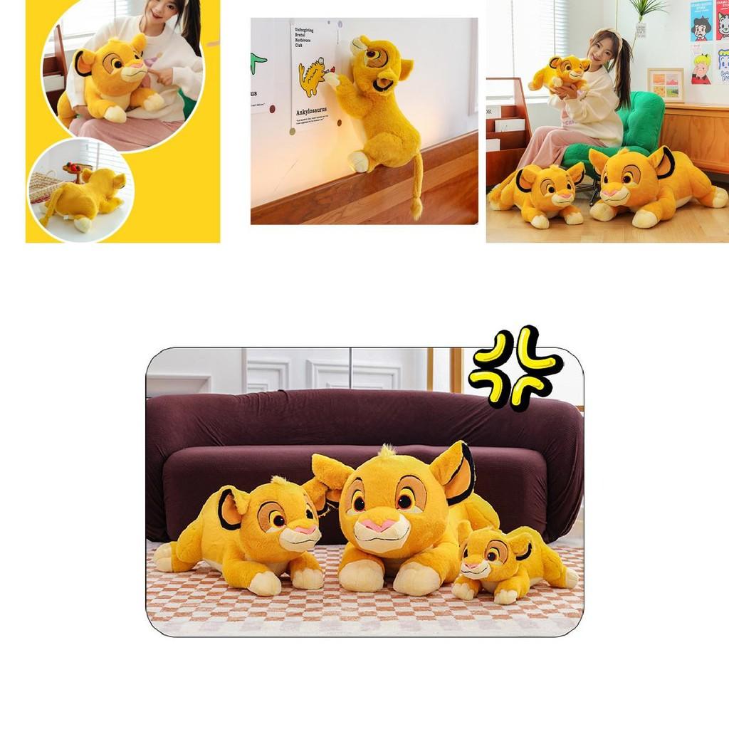 Adorable New Simba Lion Plush Toy For Kids Soft Cuddly Animal Kingdom Gift