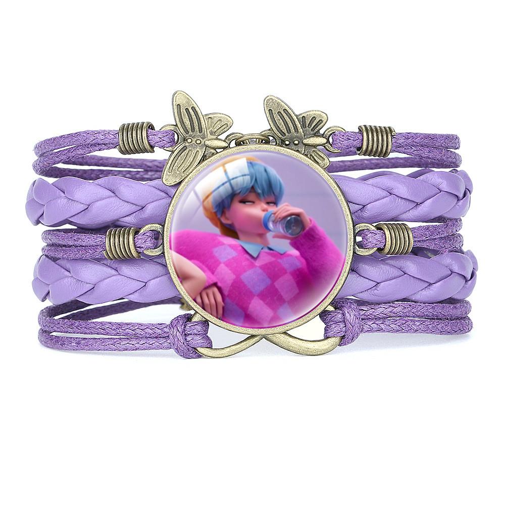 Butterfly Bracelet Rumi Zoey Mira Multi-layer Gem Bracelet Cartoon Pattern