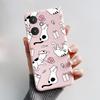 For Xiaomi Redmi 13C 4G 5G Phone Cases Back Cover Cute Rabbit Panda Soft Silicone Protective Matte Bumper For Redmi 13 C Fundas