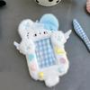 Cute 3In Card Holder Cartoon Cat/Rabbit Portable Photocards Holder Card Protective Cover Photo