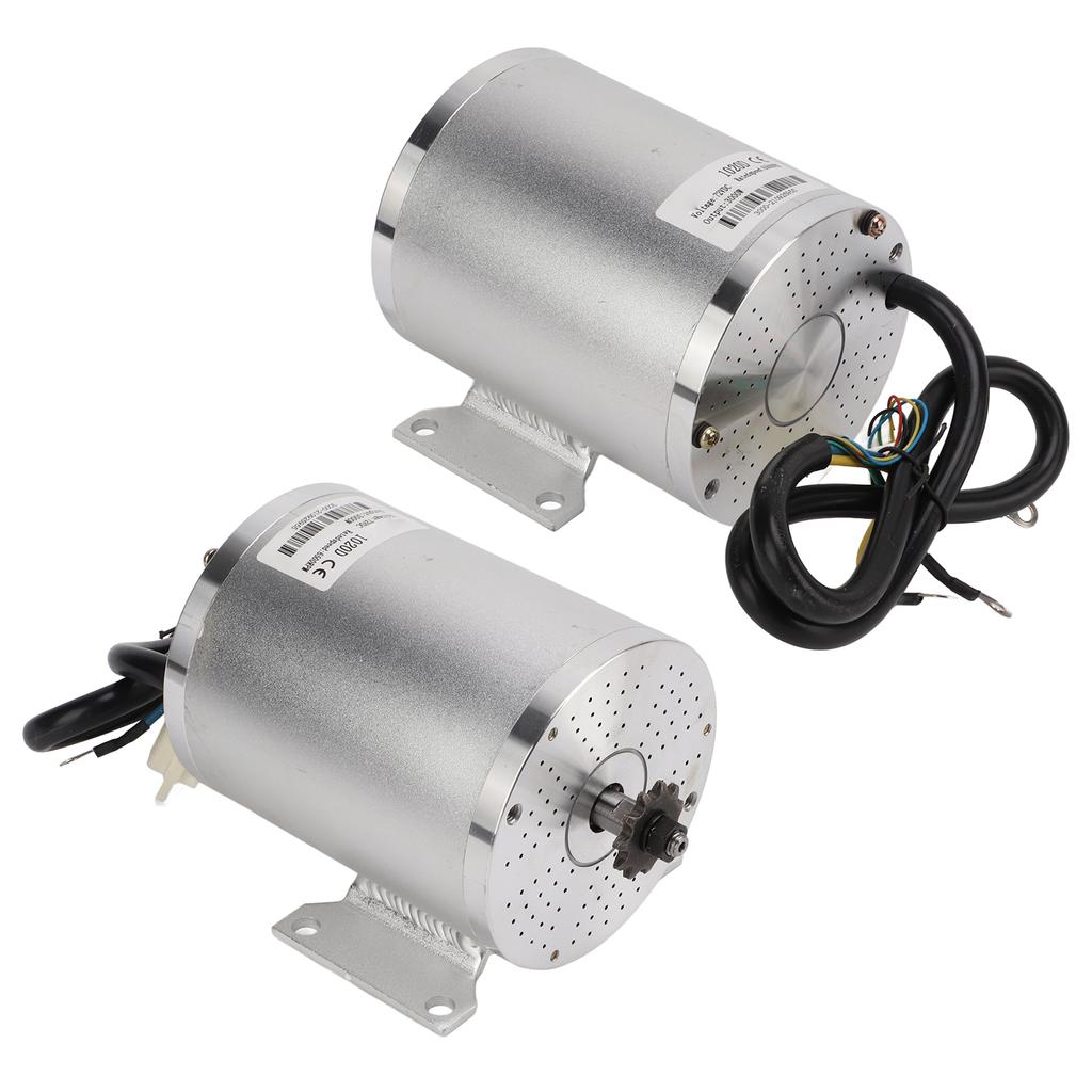 Silnik elektryczny bezszczotkowy DC 72V 3000W Silnik BLDC z zębatką 11 zębów do hulajnogi elektrycznej roweru gokarta