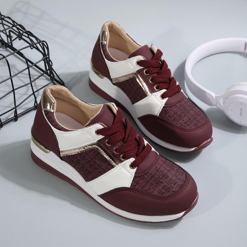 Women's Sport Casual Shoes, Fashionable Wedge Heels, Thick Sole, Casual Sport Women's Single Shoes, Women's Shoes