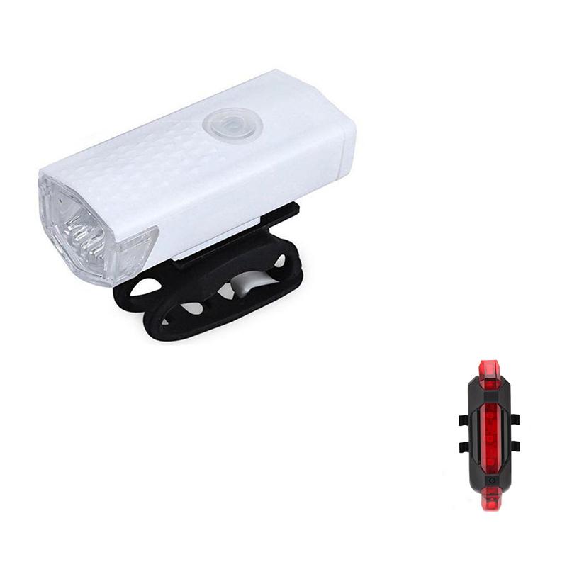 Bicycle Tail Light USB  Waterproof Rechargeable Bike Light Night Cycling Headlight USB LED Safety Warning Light Bike Accessories