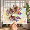 Exquisite 3D Pop-up-Karte Beste Wünsche Schmetterling Grußkarten Schmuck Einladungen Glückwunschkarte Muttertag