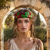 Festival Costume Hair Accessory Greek Laurel Leaf Headband, Medieval Roman Emperor Crown, Forest Elf Party Accessories God Circlet for Renaissance