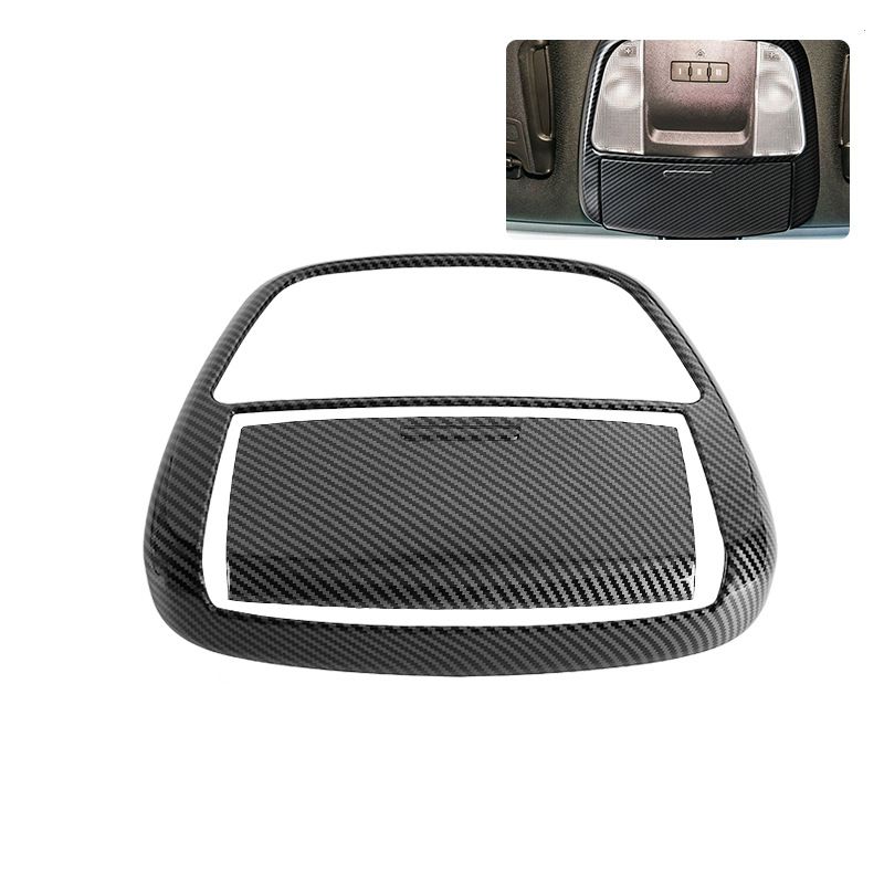 

Carbon Fiber Roof Reading Light Lamp Cover Trim Kit For Dodge Charger 2011+/Chrysler 300 2015-2025