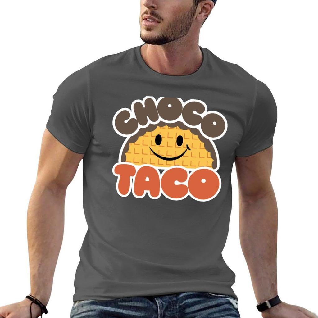 Chocotaco Merch Choco Taco Tshirt Basic Casual Wear Short Sleeve Top