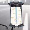 Supporto Porta Telefono per Bicicletta Nuovo di Fabbrica Rotazione a 360 Gradi Montaggio Universale Antipolvere Portatile Supporto per Telefono Cellulare per Ciclismo