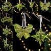 Christmas Decoration Festive Glitter Sparkle Snowflake Hanging Ornaments Home