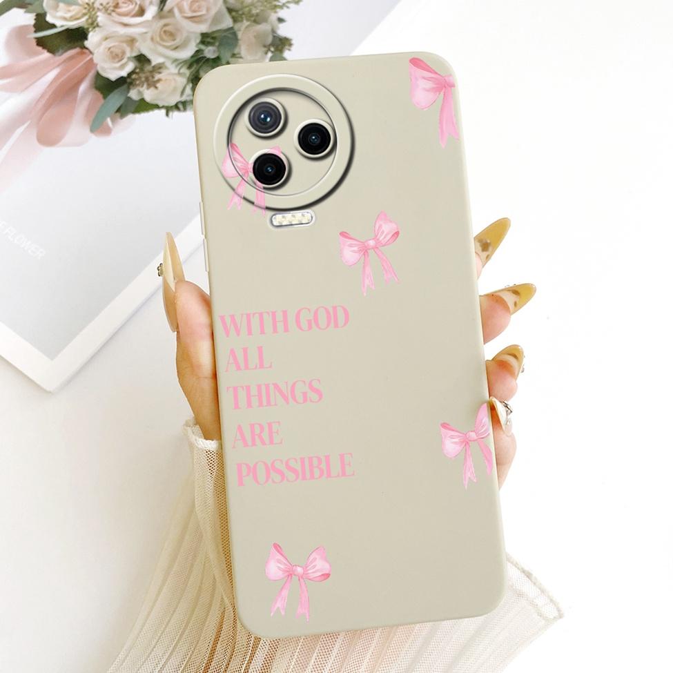 For Infinix Note 12 Pro 4G Case X676B Fashion Cartoon Cute Funny Painted Silicone Bumper For Infinix Note 12 2023 X676C Casing