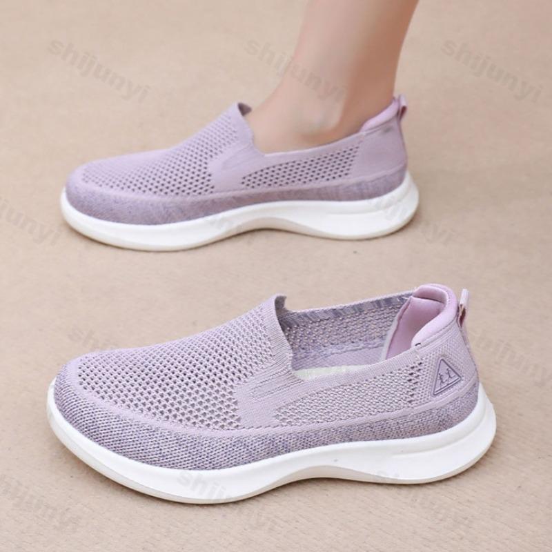Women's Casual Shoes 2026 Summer Mesh Breathable Walking Shoes Comfortable Soft Sole Fashion Outdoor Female Leisure Sports Shoes