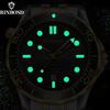 BINBOND Top Brand Luxury Sea Horse Series Watch Men's Business Quartz Watch Luminous Waterproof Sports Men Fashion Design Watch