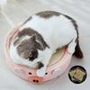 Cat Scratcher Bed Sisal Round Shape Cat Scratcher Lounge Bed for Claw Sharpening Furniture