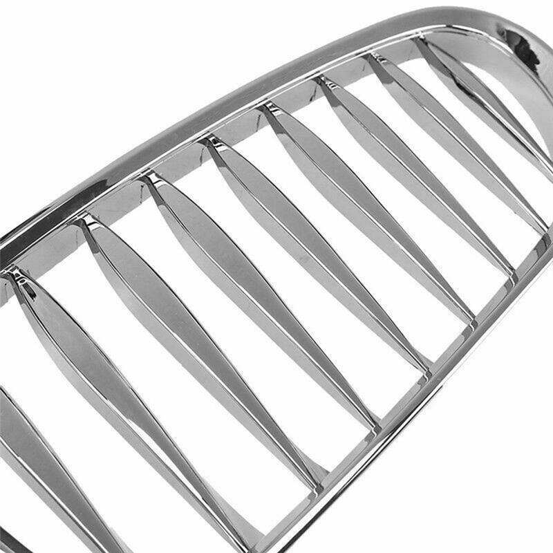 ABLZ-2Pcs Kidney Grille Replacement Front Bumper Bezel For-BMW Z4 E85 E86 2003-2009 51117117757 51117117758