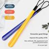 47cm Colorful Shoe Puller Plastic Home Long Handle Shoe Puller Extra Long Plastic Lazy Shoe Lifting Device Drawer Wearing Shoe