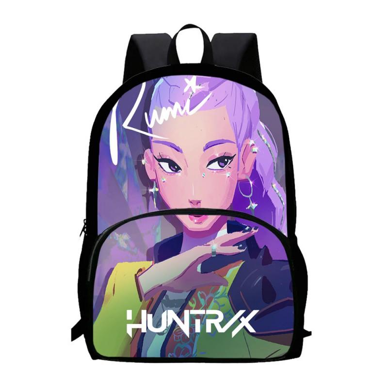 K-Pop Inspired Demon Hunter Themed Large Capacity Backpack School Travel Unisex Oxford Fabric Daypack
