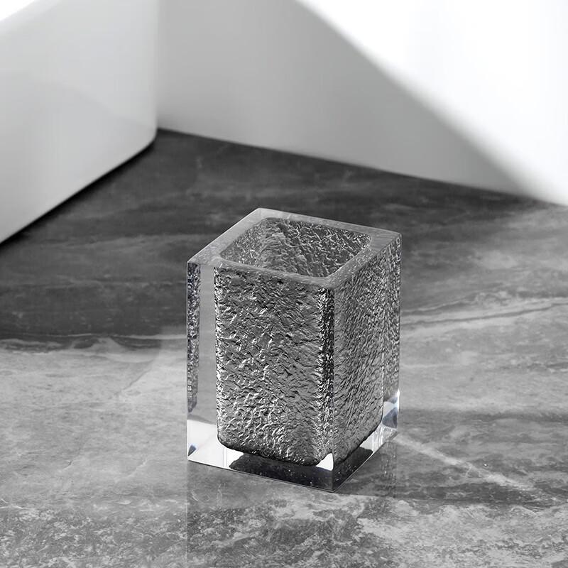 Milin Light Luxury Glass Bathroom Accessories