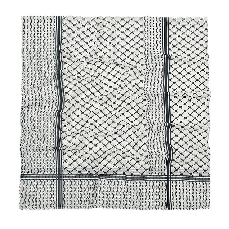 Middle East hot-selling new pearl chiffon print women's headscarf Dubai Palatinate Arabian scarf