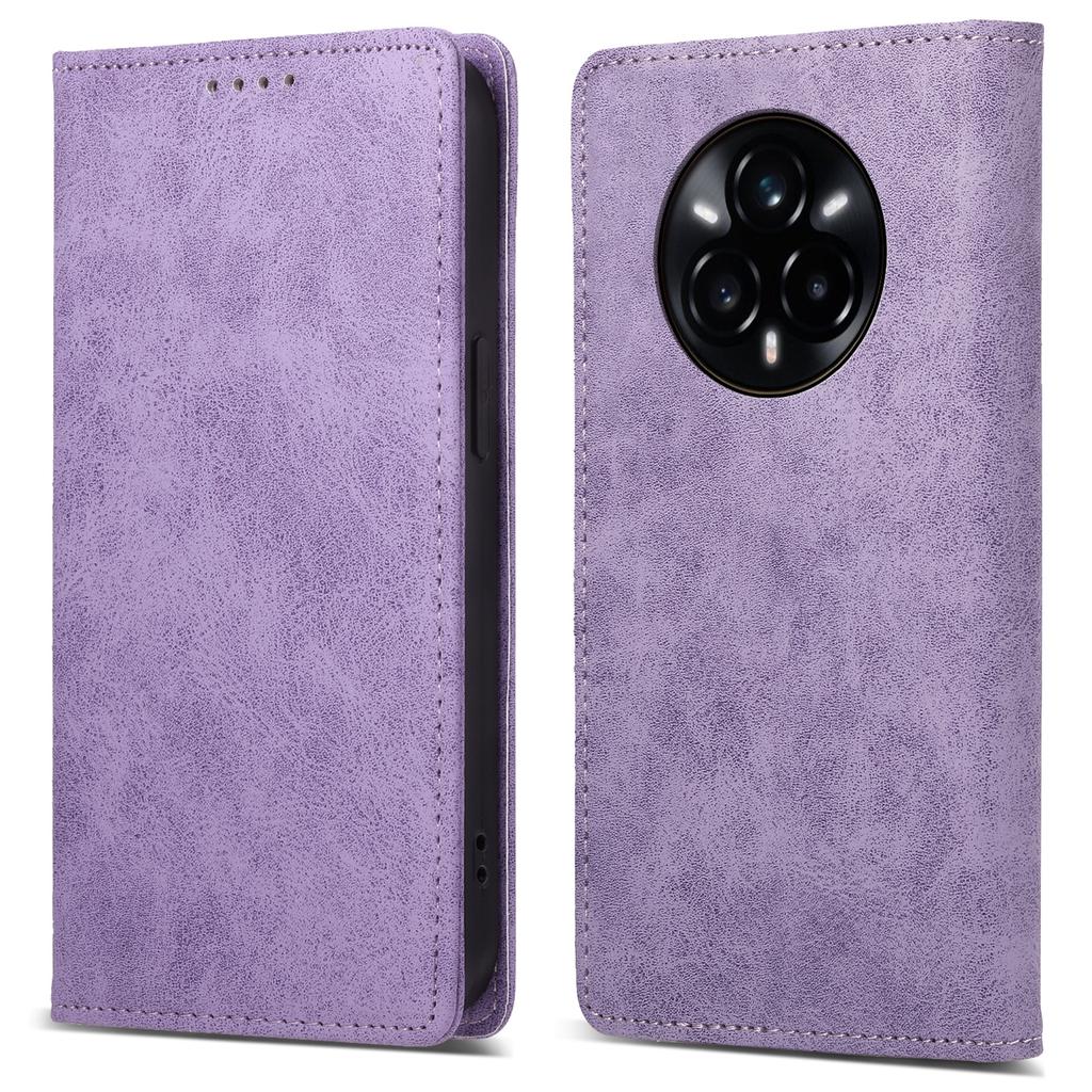 For Realme 14 Pro+ 5G Wallet Case RFID Blocking PU Leather Phone Cover