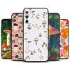 Mushroom Aesthetic Phone Case For Samsung Galaxy S23 S24 Ultra S22 S20 S21 FE Note 20 10 S8 S9 S10 Plus Cover