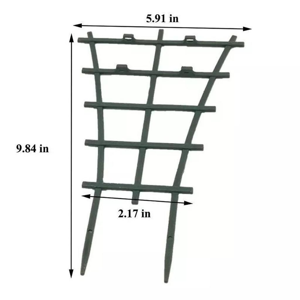 2pcs Garden Plant Support Trellis Frame For Climbing Vegetables And Flowers Pots Garden Plants Care Accessories