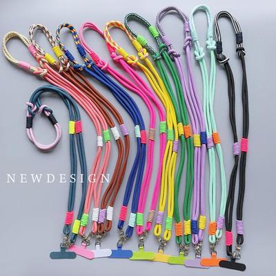 Korean Style Women's Anti-Lost Mobile Phone Lanyard Strap with Keychain