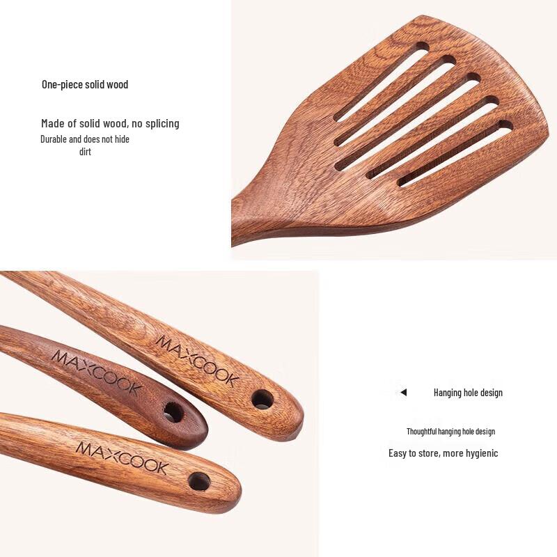 MeiChu Ebony Wood Kitchen Tools