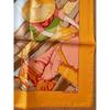 Used New HERMES Carre 90 Scarf with Arrangement Leaflet