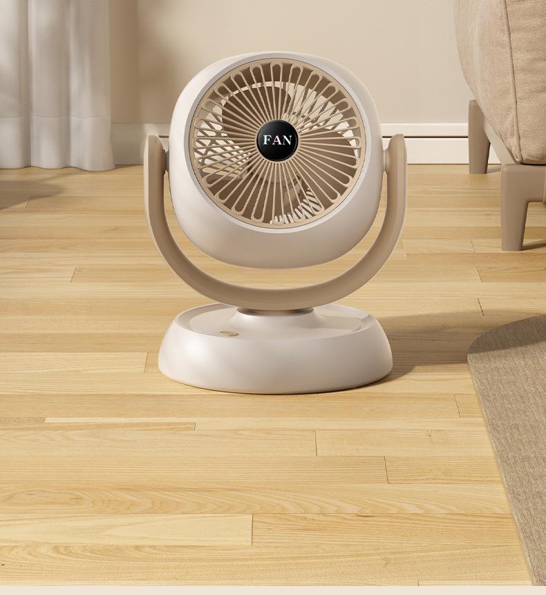 Portable Electric Fan for Home, Office, and Dorm - Powerful Air Circulation, Desktop Design