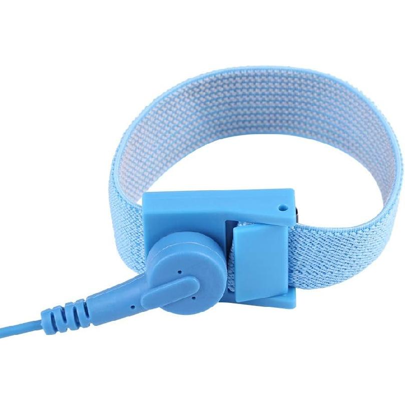 ESD Anti-Static Rubber Mat W/Wrist Strap & Ground Wire, High-Temperature Resistant, Electrostatic Discharge, Repair Hand Tools Set for Phone