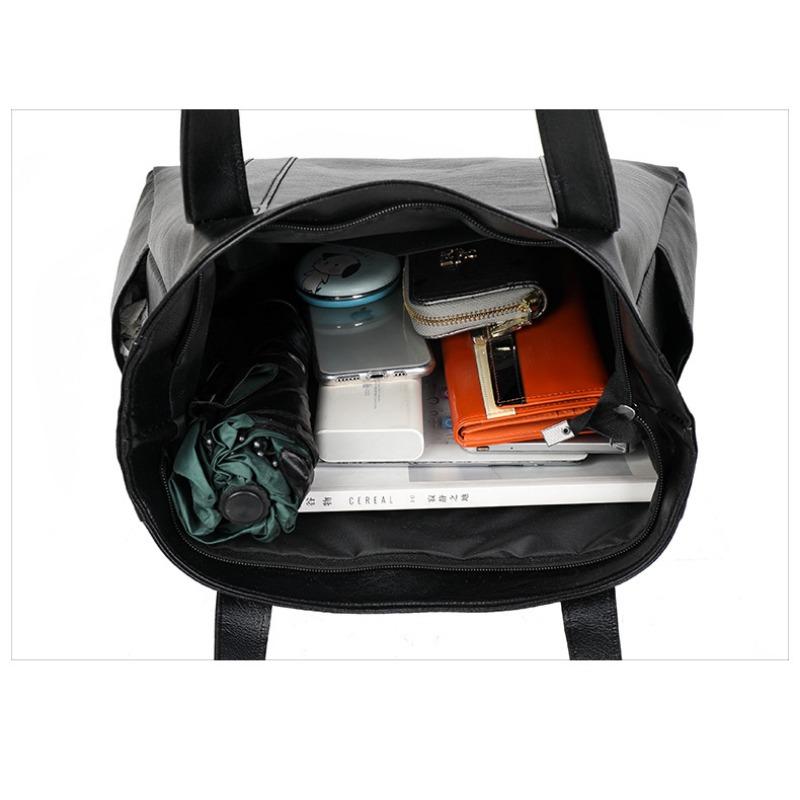 New Fashion Cross-Border Women Bag Large Capacity Shoulder Bag Mom Bag Minimalist Versatile Handheld Bag