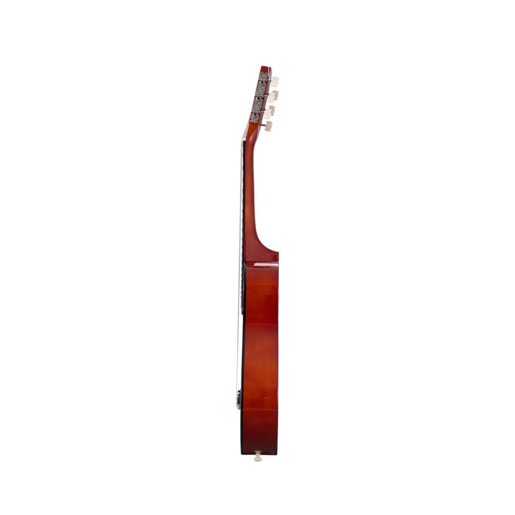Classical Guitar, 780 mm, Wood Classical Guitar Starter Kit for Beginners, with Nylon Strings, Gig Bag, Strap, Tuner, Extra Strings, Picks, Capo,