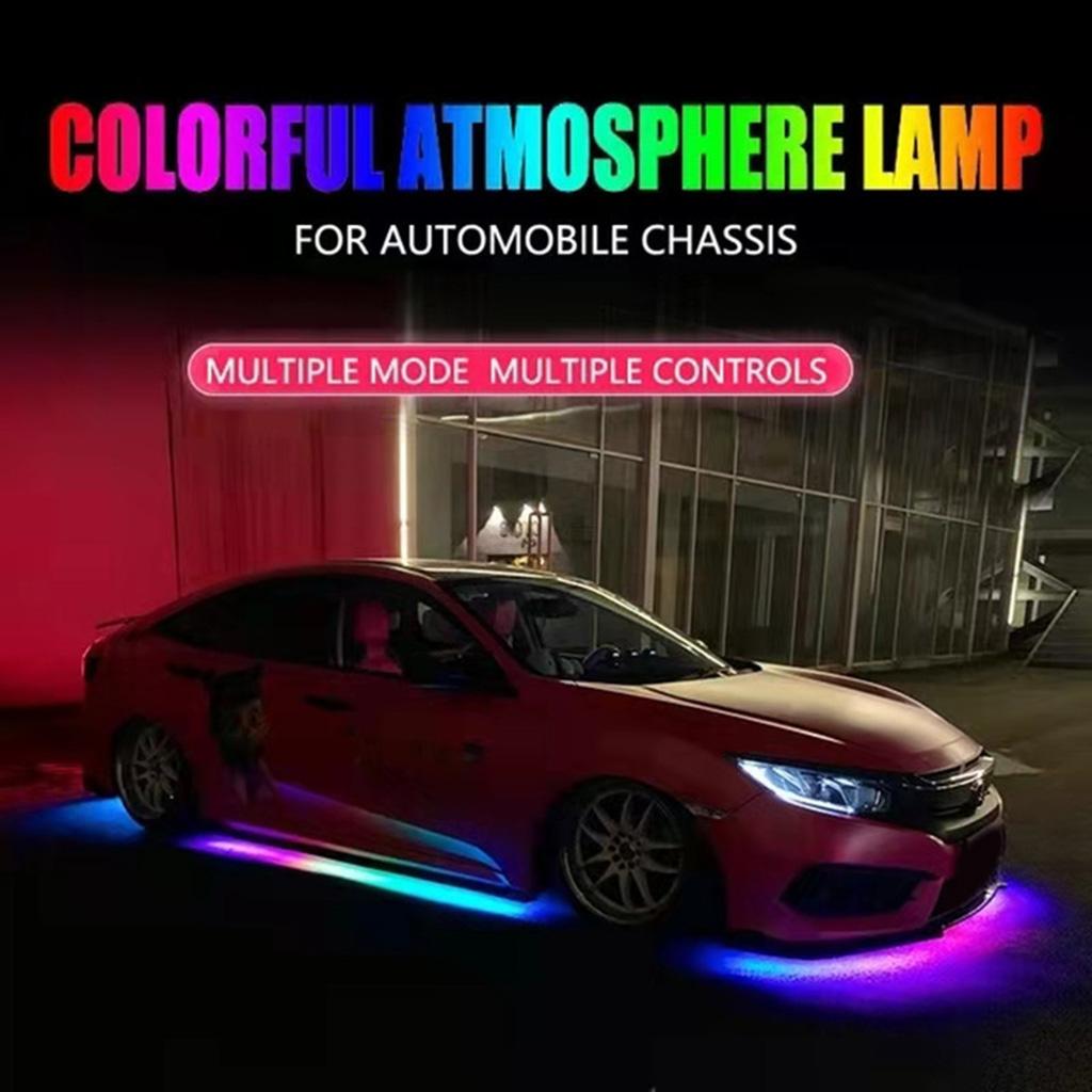 Easy Installation RGB LED Strip for Car Truck App Control Flowing Atmosphere Lamp Home Decoration Strip Light
